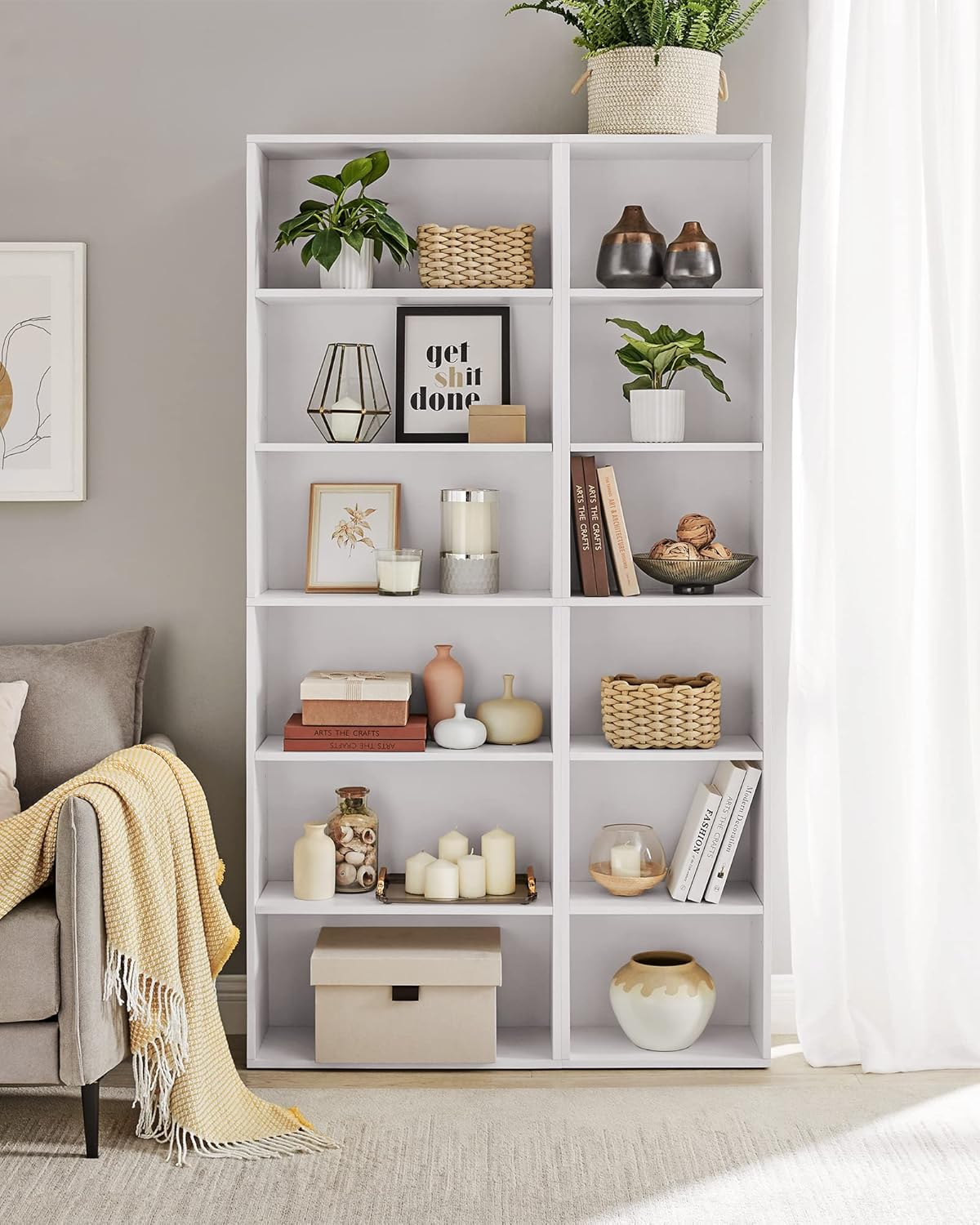 VASAGLE Bookcase LBC167T14