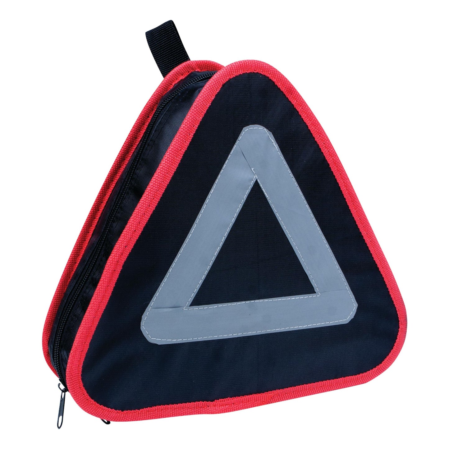 Performance Tool W1557 Roadside Assistance Kit with Jumper Cables, Reflective Triangle, Flashlight, Safety Vest, and More, in Zippered Storage Case
