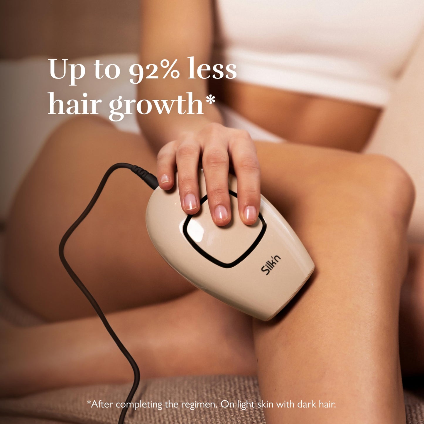 Silk'n Infinity Fast Compact IPL Device, Galvanic Enhanced Hair Removal, Face and Body, Women and Men, Travel Case Included - Medaid International