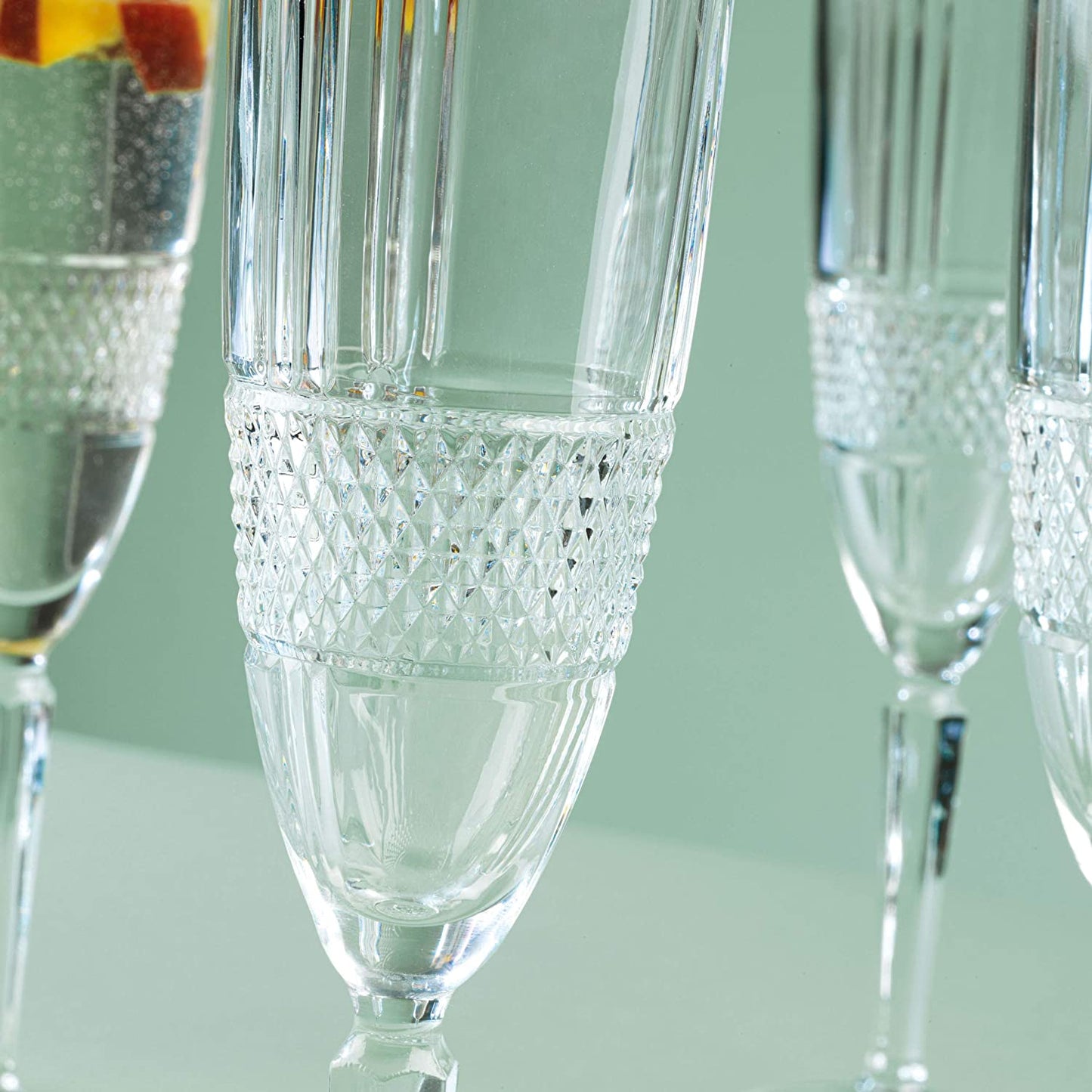 RCR brillante flute goblet 19cl - set of 6