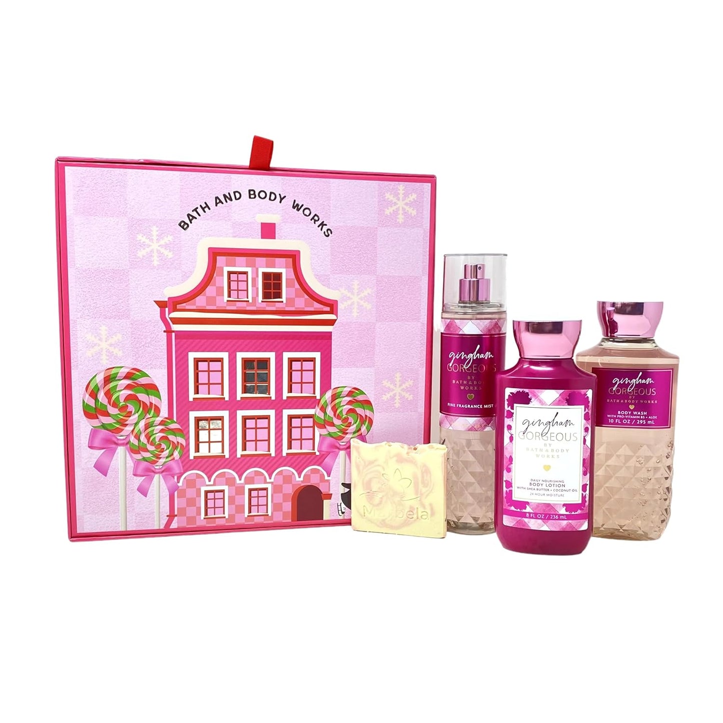 bath and Body works Set of GINGHAM GORGEOUS 3 pcs