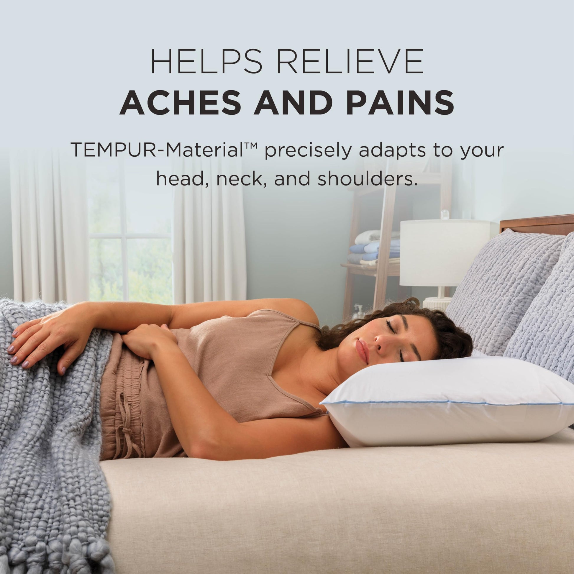 Tempur-Pedic TEMPUR-Cloud Dual Cooling Pillow,, White - Medaid International