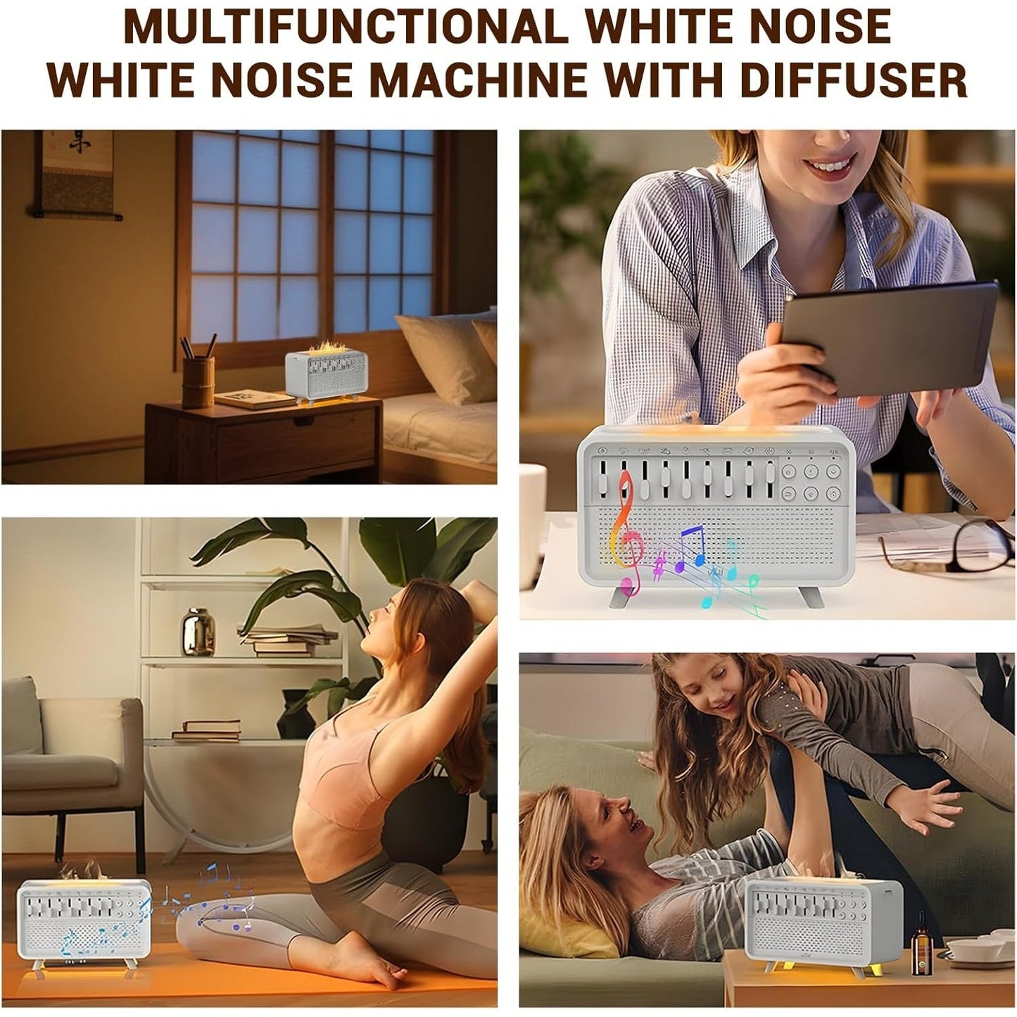 3 in 1 Bluetooth Speaker Humidifier Light