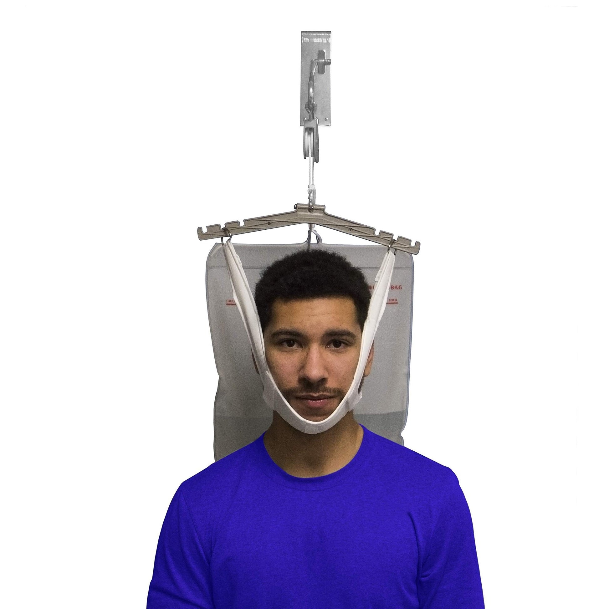 OTC Cervical Traction Kit, Neck Pain Relief, Vertebrae Disk Herniation, Complete Over Door Setup - Medaid International
