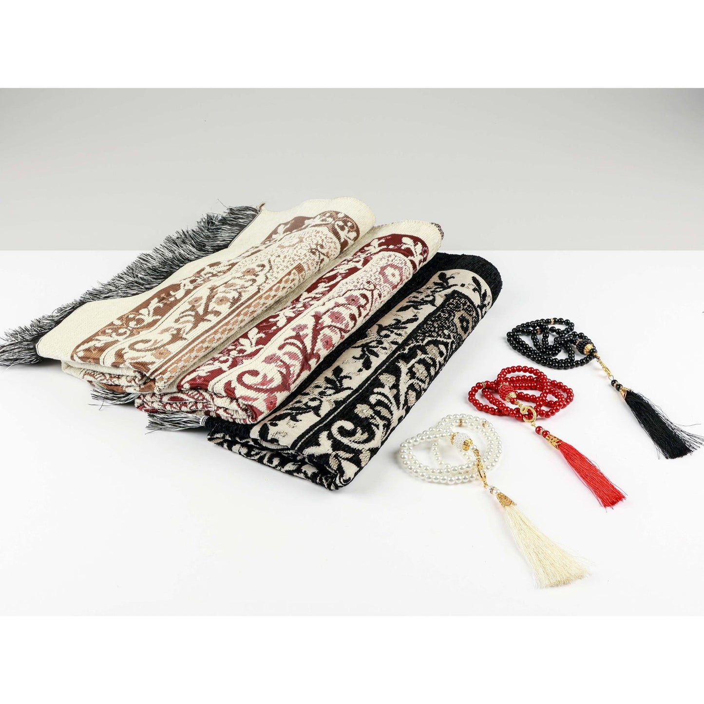OLEEK Muslim Prayer Rug - Islamic Prayer mat - Prayer matt Islam - Islamic Gifts - Praying mats Muslim - Praying mat - Muslim Gifts - Prayer Rug Islam Men - Islamic Prayer Rugs - سجادة صلاة - Medaid International