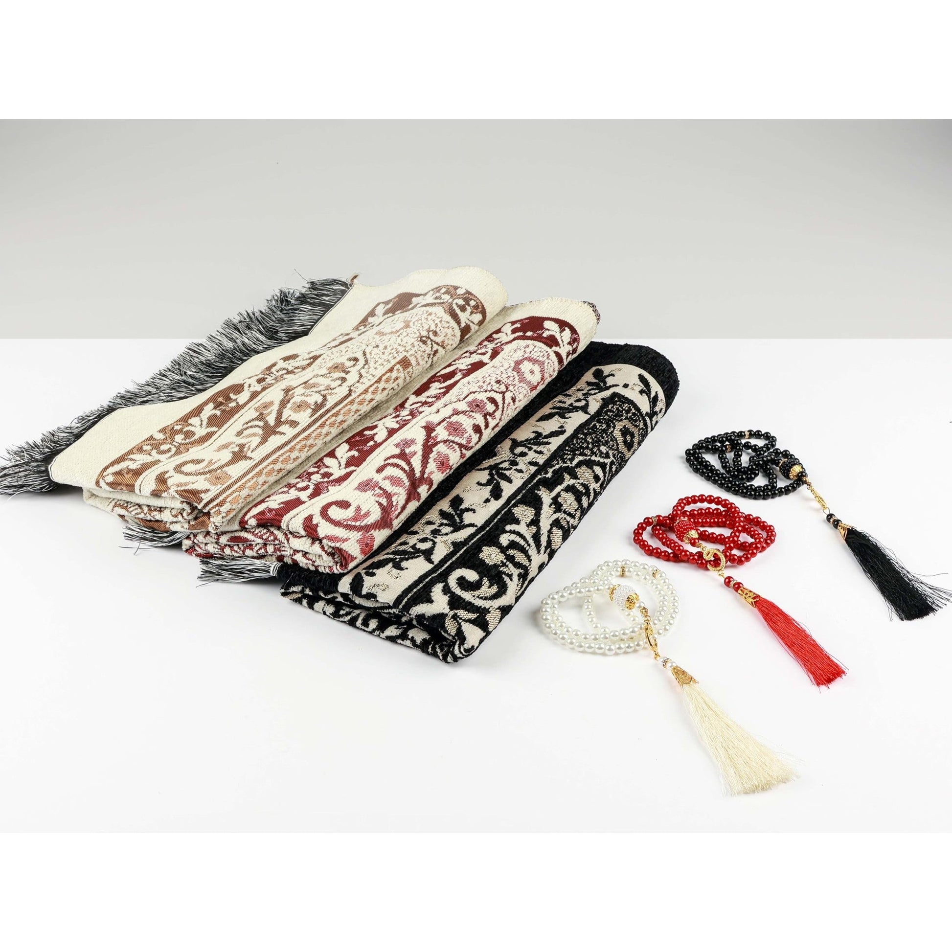 OLEEK Muslim Prayer Rug - Islamic Prayer mat - Prayer matt Islam - Islamic Gifts - Praying mats Muslim - Praying mat - Muslim Gifts - Prayer Rug Islam Men - Islamic Prayer Rugs - سجادة صلاة - Medaid International
