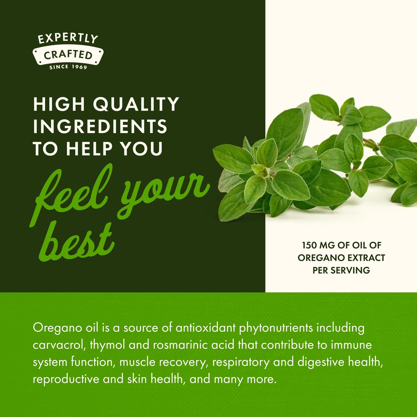 Swanson Oregano Oil 10:1 Extract-Natural Supplement Promoting Digestive Health-Respiratory & Urinary Tract Health Support (120 Softgels, 150mg Each) - Medaid International