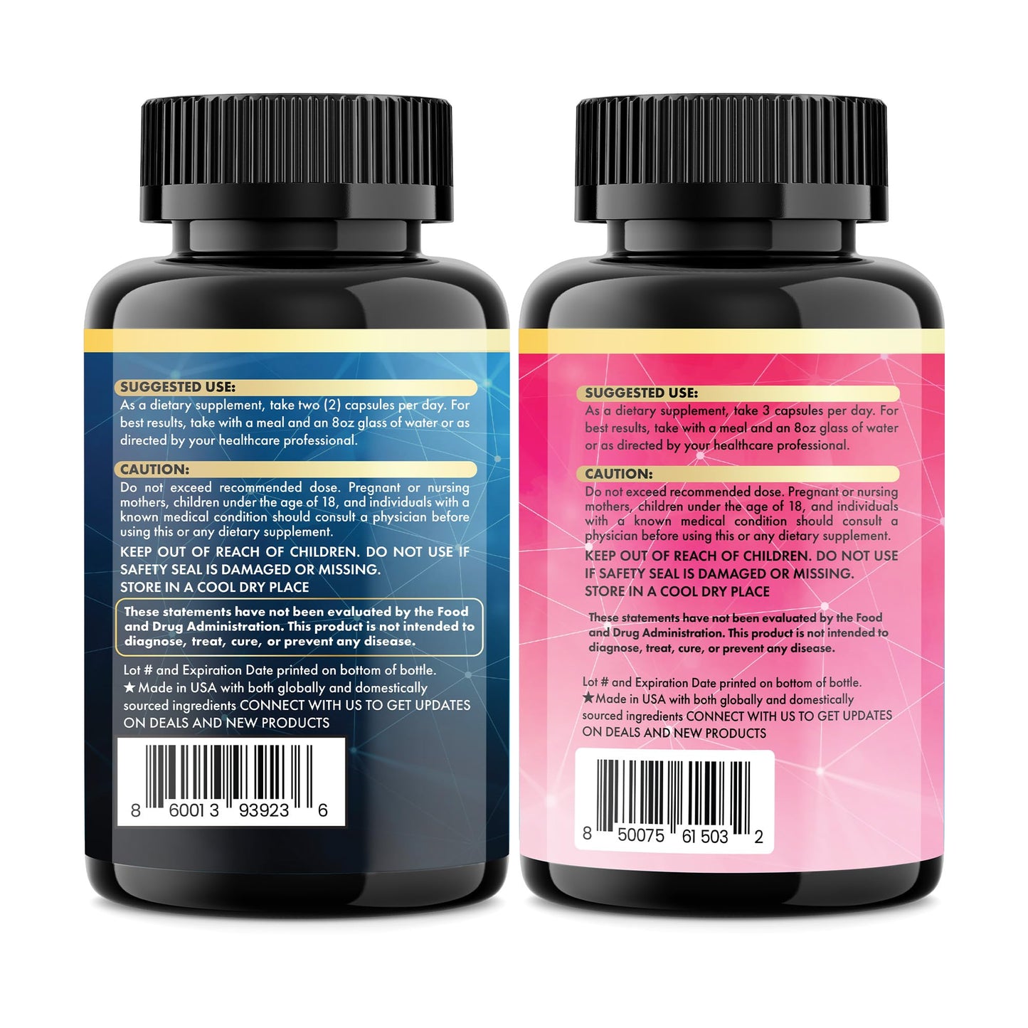 Parrox Cortisol & Myo-Inositol Supplement Bundle, Soothe & Smooth Bundle, 13-in-1 Cortisol Balance, Magnesium, Ashwagandha, L-Theanine, D-Chiro Inositol, Folate, Berberine, Chasteberry (150 Capsules) - Medaid International