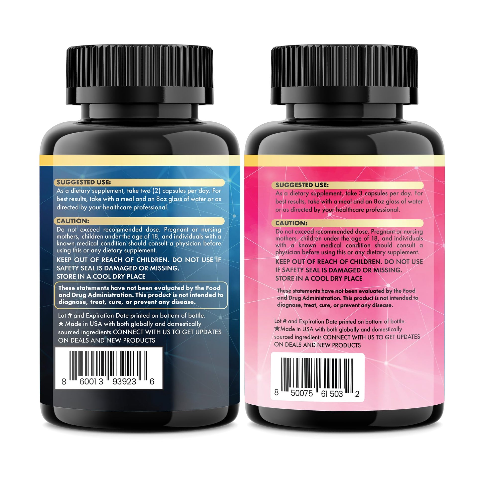 Parrox Cortisol & Myo-Inositol Supplement Bundle, Soothe & Smooth Bundle, Cortisol Balance, GABA, Magnesium, Ashwagandha, L-Theanine, D-Chiro Inositol, Folate, Berberine, Chasteberry, Zinc (2 Pack) - Medaid International