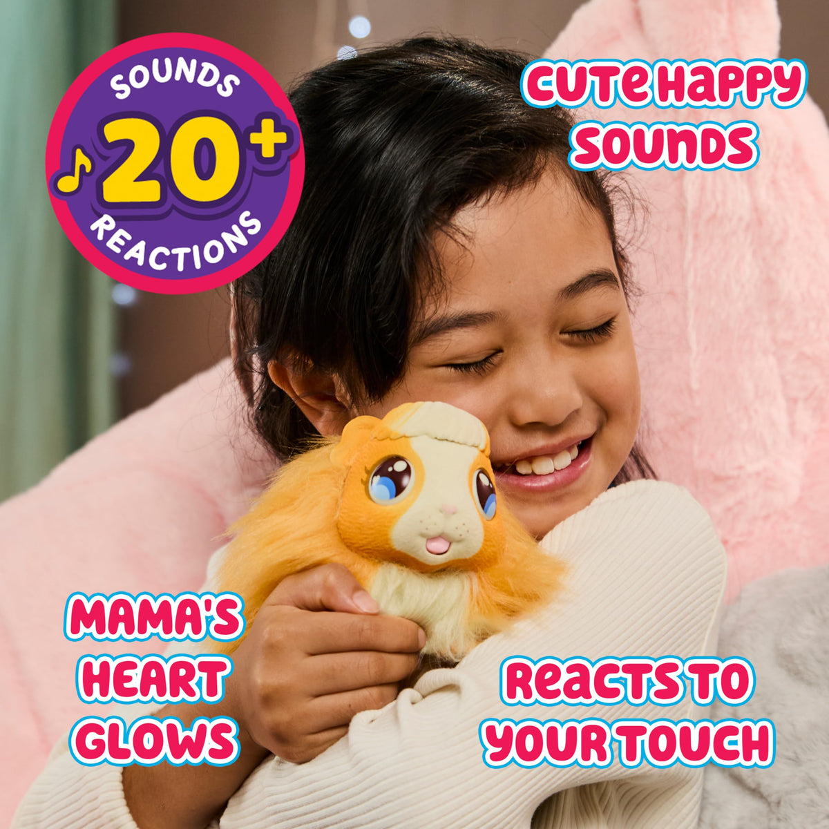 Little Live Pets Mama Guinea Pig and Her Hutch Interactive Toy