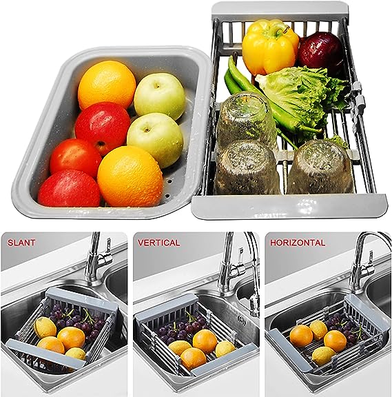 Expandable Draining Rack رف تصفية قابل للتمدد