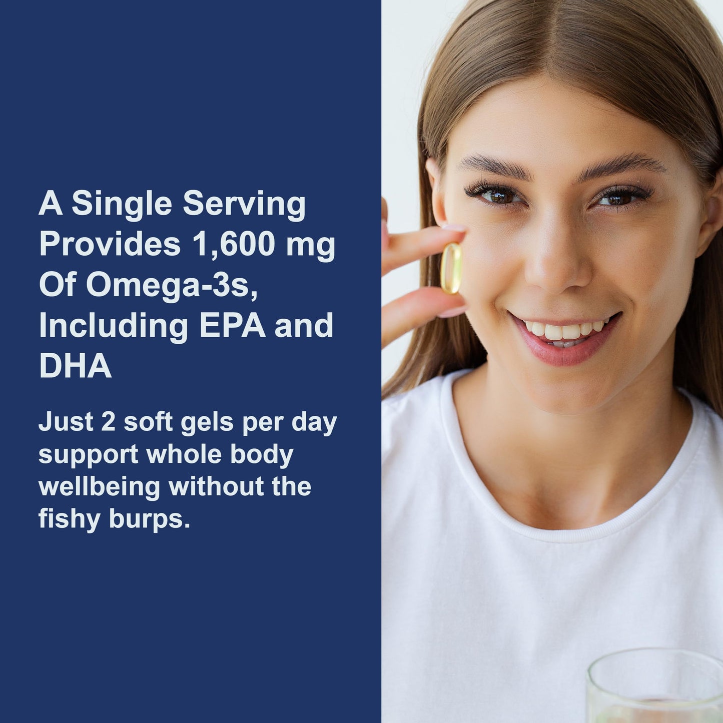 Carlson - Elite Omega-3 Gems,1600 mg Omega-3 Fatty Acids Including EPA and DHA,Norwegian, Wild-Caught fish oil Supplement,Sustainably Sourced Capsules, Lemon, 90+30 Softgels - Medaid International