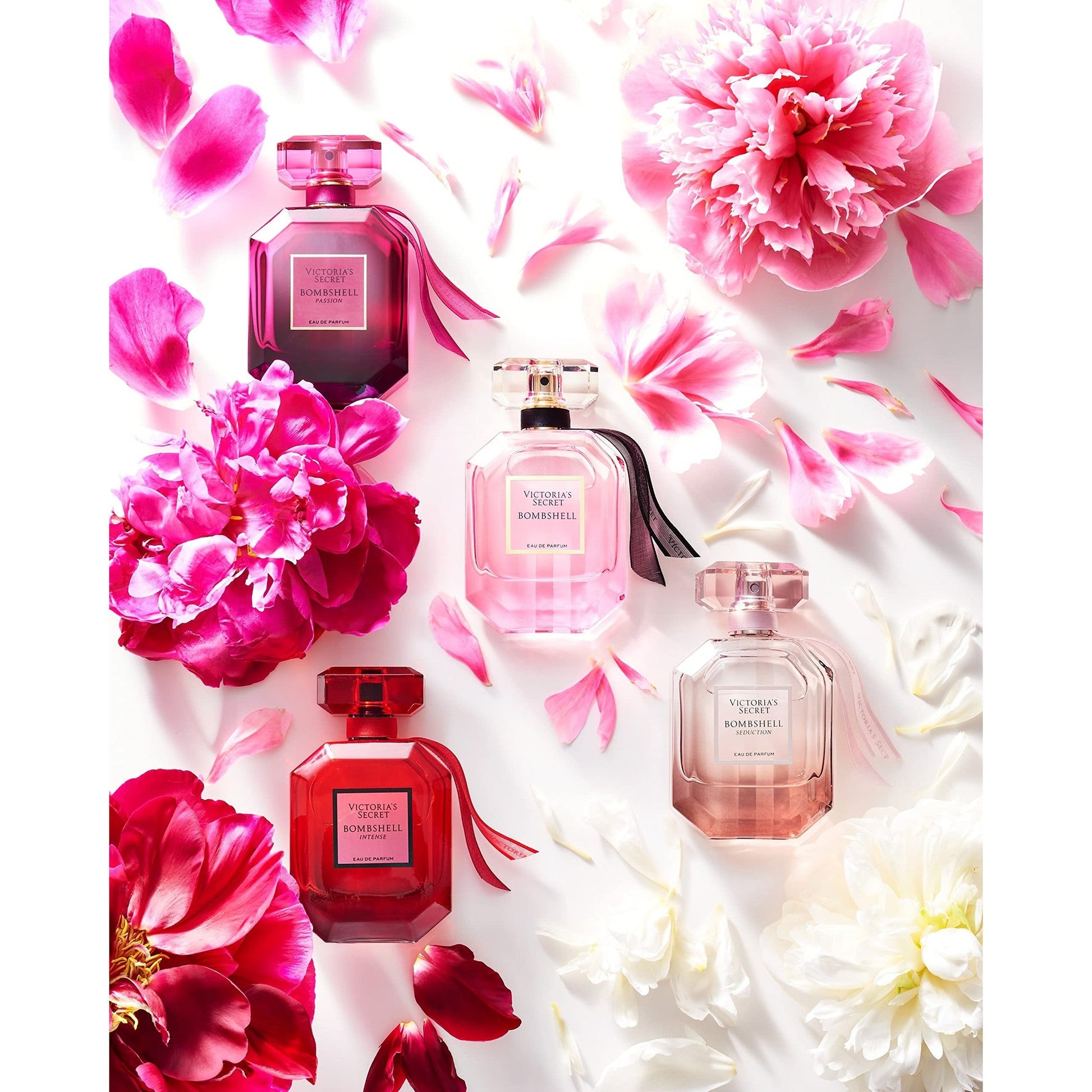 Victoria's Secret Bombshell Seduction Eau de Parfum, Notes of White Peony, Sage & Velvet Musk, Perfumes for Women (1.7 oz) - Medaid International