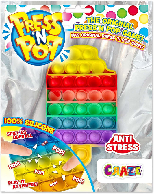 Craze Press N POP Ice Cream Fidget Toy | Craze In Lebanon