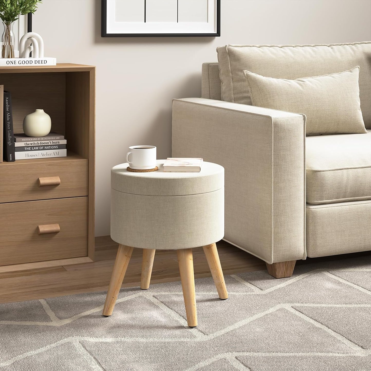 WOLTU Storage Ottoman Chair Stool (SH08CM_1)