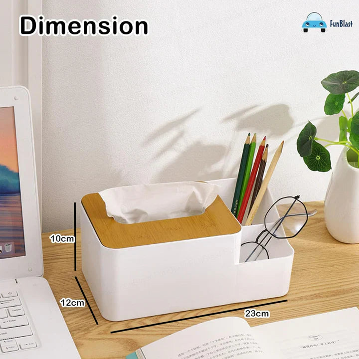 White Tissue Box