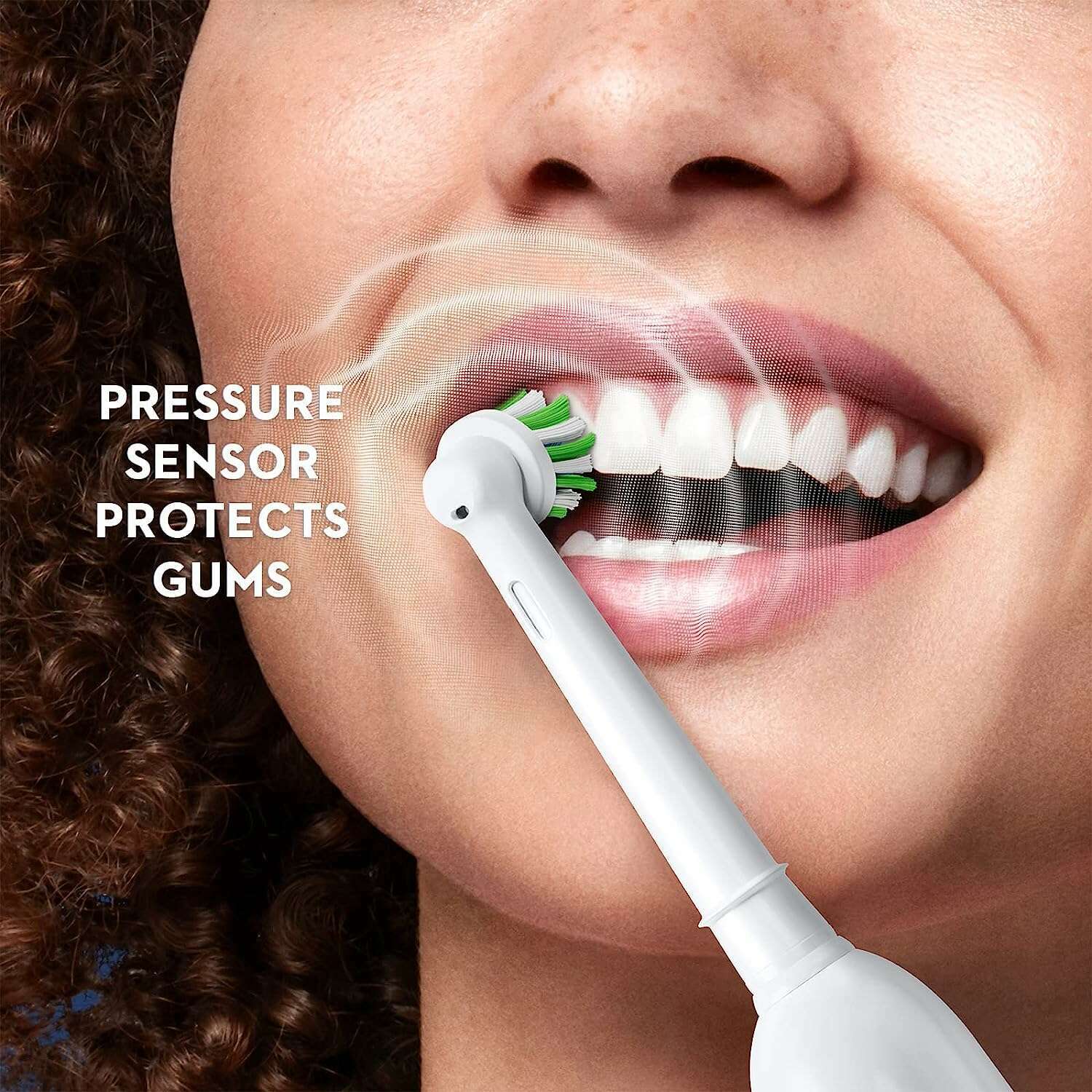 Pro 1000 Rechargeable Electric Toothbrush Crossaction Brush Head - Medaid International