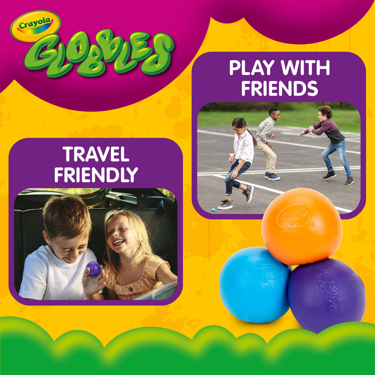 Crayola Globbles, Multi-Colour, Cy74-7294
