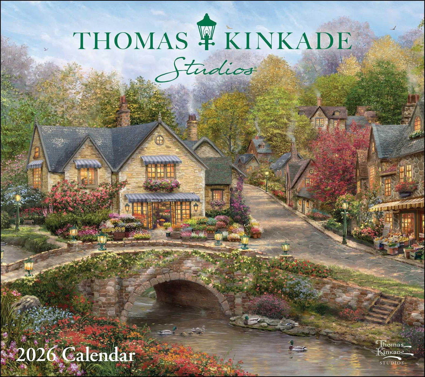 Thomas Kinkade Studios 2026 Deluxe Wall Calendar - Medaid International