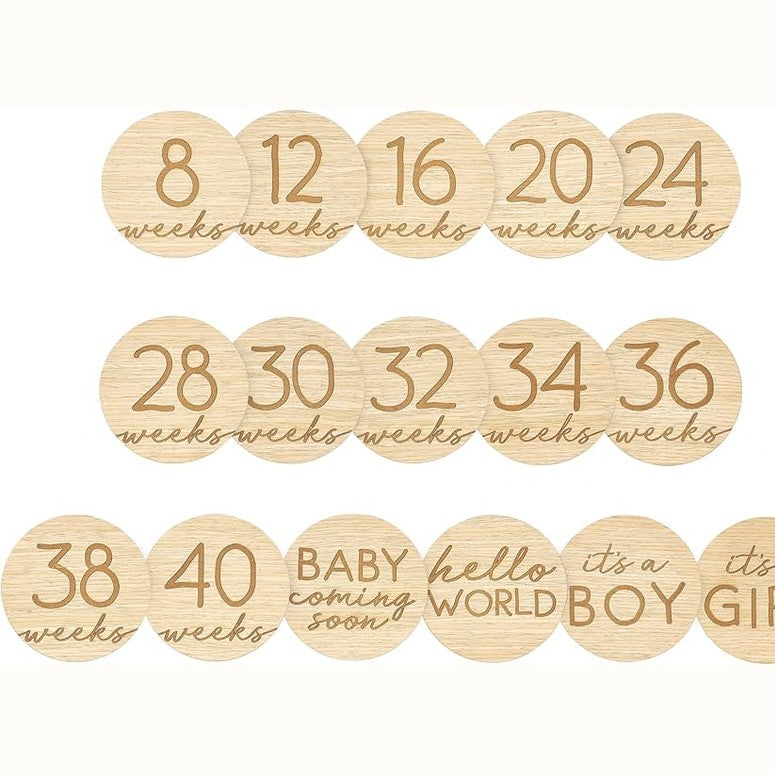 Pearhead - Pregnancy Milestone Props
