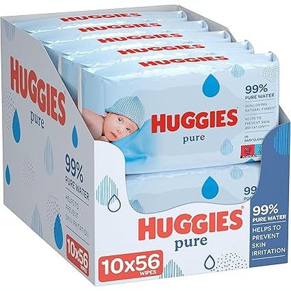 Pure Baby Water Wipes *56 - Huggies