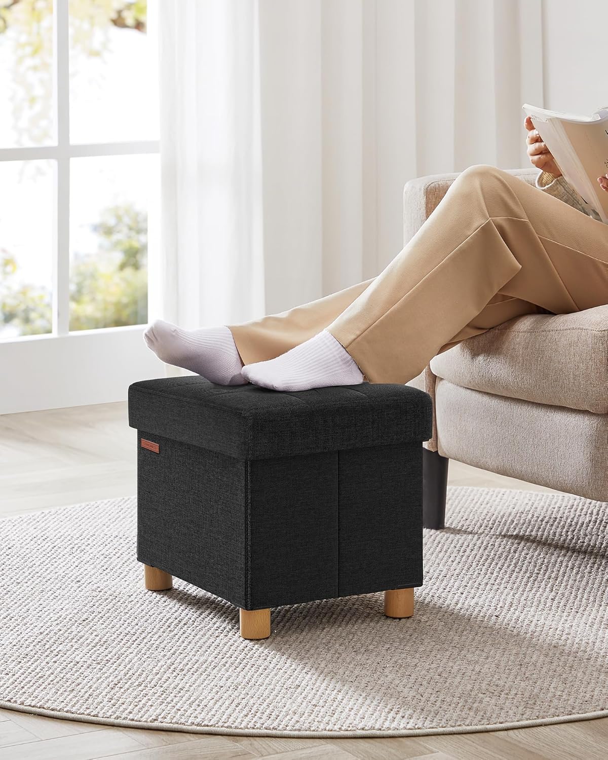 SONGMICS Bench Stool LSF012B11