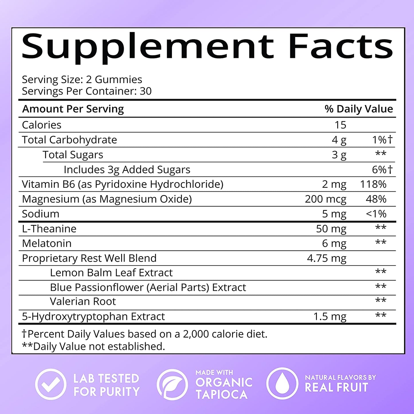 Sugarbear - Sleep Deep 5‑HTP Vitamin Gummies | 60 Gummies - Medaid International