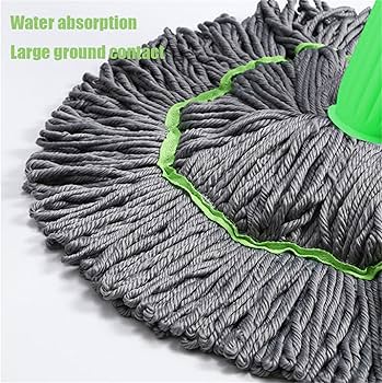 2 in-1 Self-Twisting Water Rotating Mop ممسحة دوارة بالماء 2 في 1