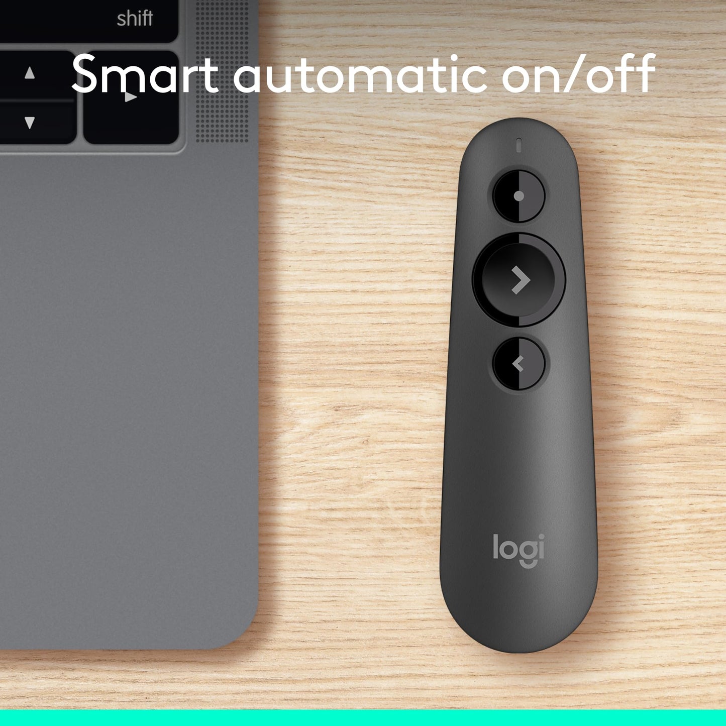 Logitech Wireless Presenter R500s, PowerPoint Clicker with Laser Pointer, Wireless Presentation Clicker Remote - Medaid International