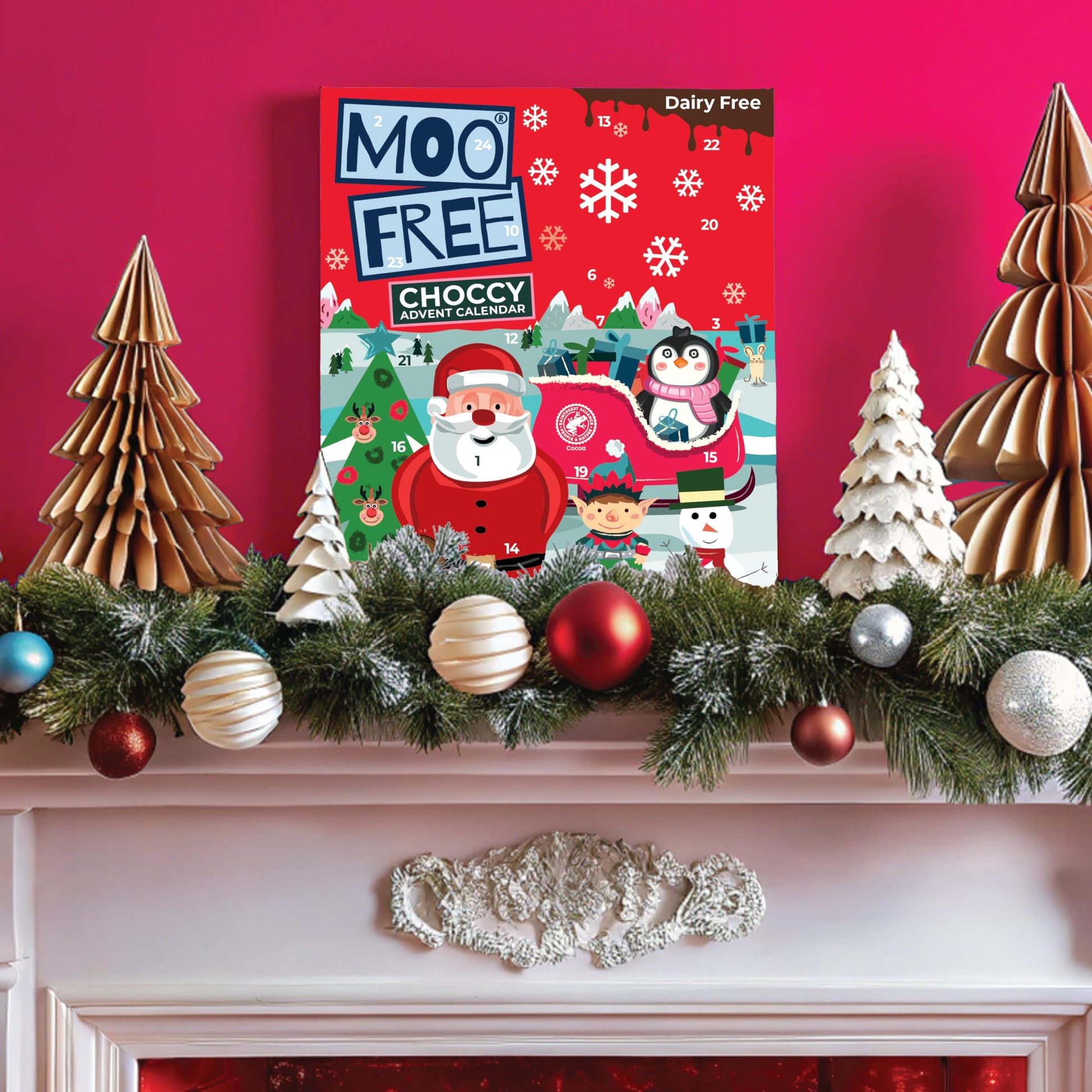 Moo Free Dairy Free, Organic Milk Tasting Advent Calendar - Medaid International