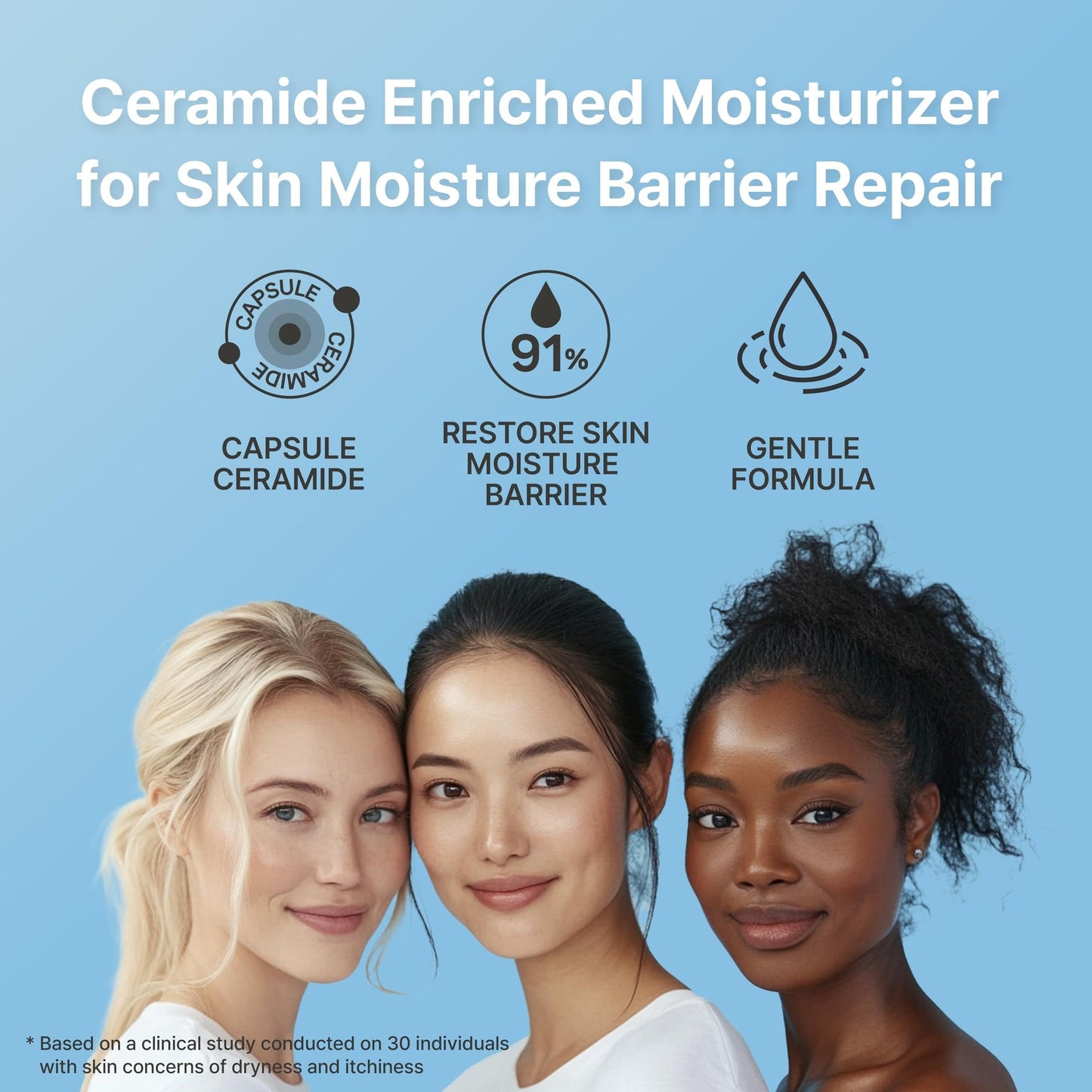 Illiyoon Ceramide Ato Concentrate Cream | Moisturizer for Dry & Sensitive Skin, 100hr Lasting Hydration, For Face & Body, Gentle for Infants, Moisture Barrier Repair, Vegan Certified, 2.53 fl.oz. - Medaid International