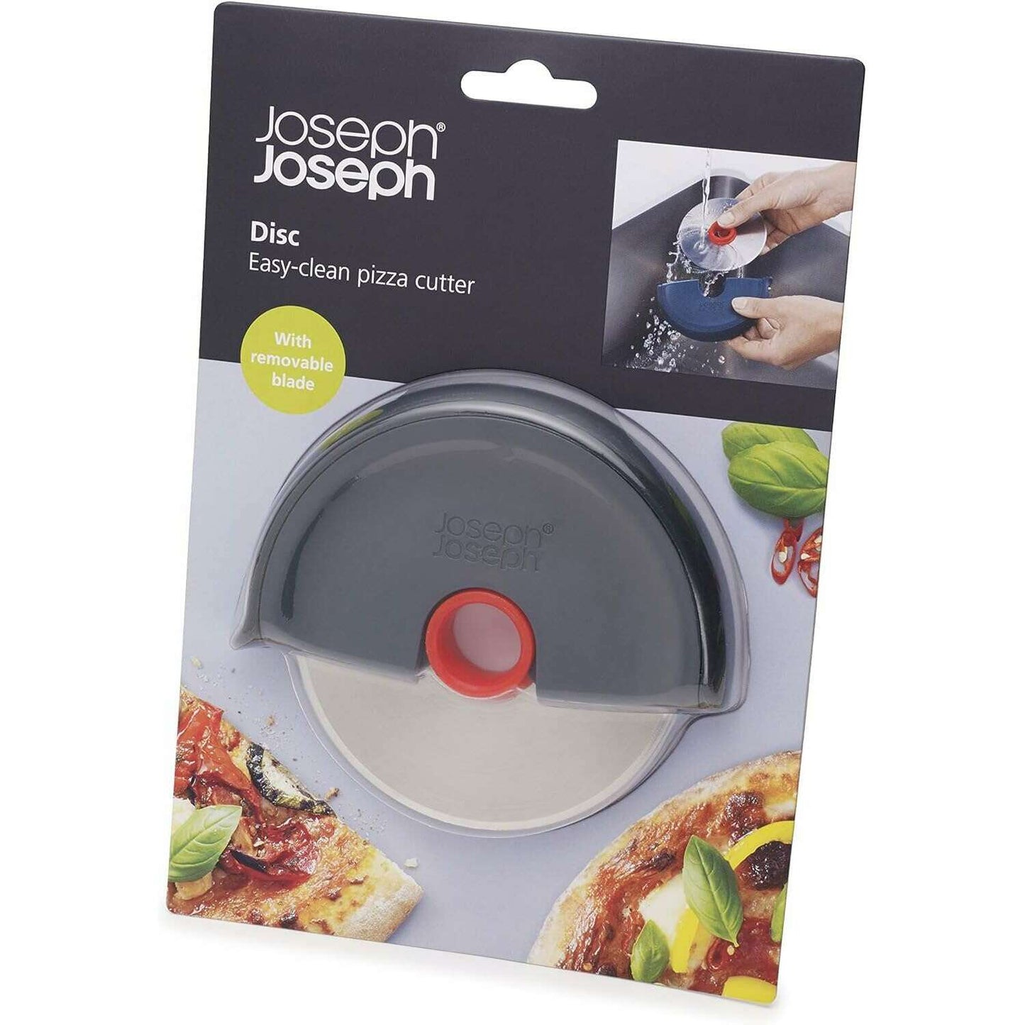 Disc Easy-Clean Grey Pizza Cutter - Medaid International