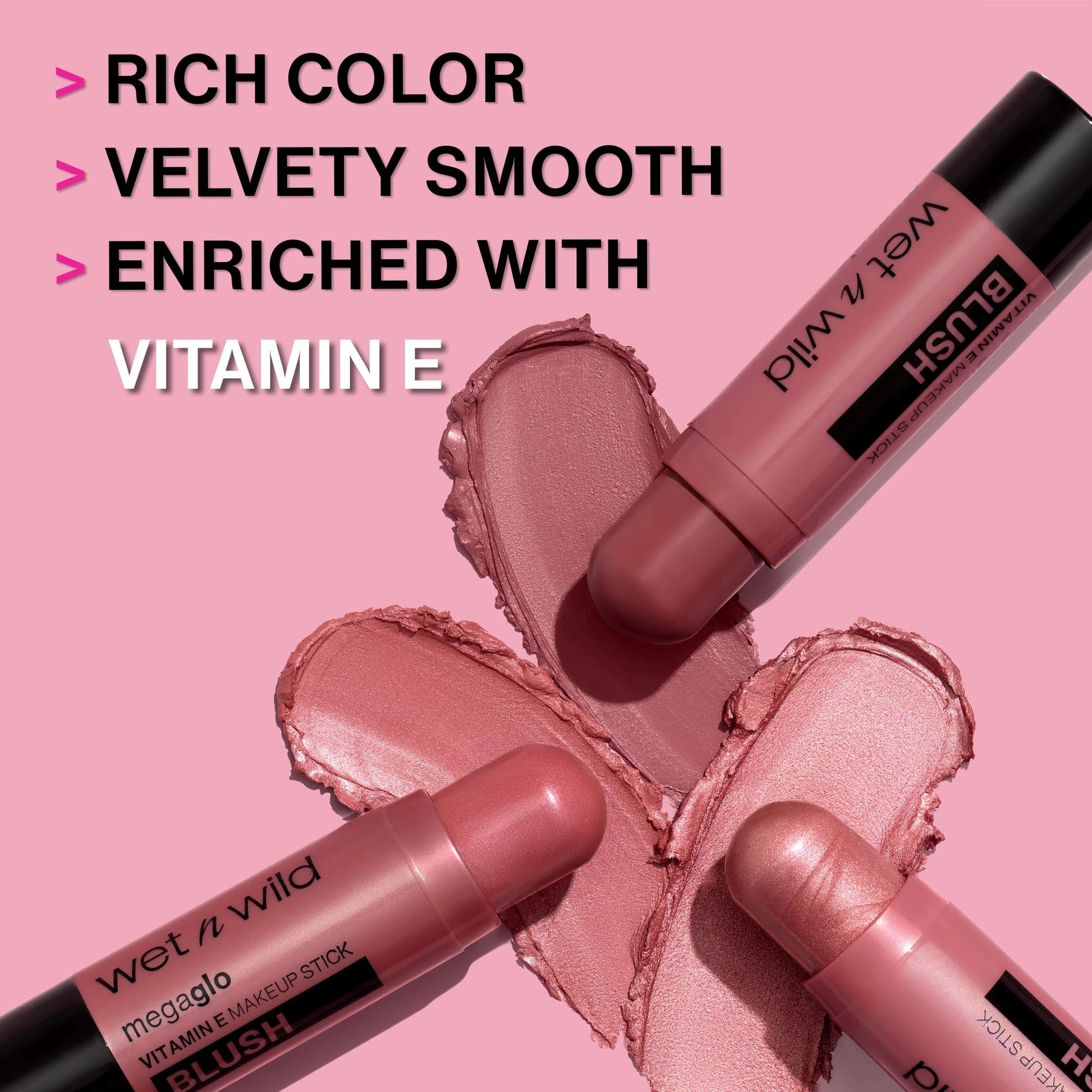 wet n wild MegaGlo Makeup Stick, Buildable Color, Versatile Use, Cruelty-Free & Vegan - Floral Majority - Medaid International