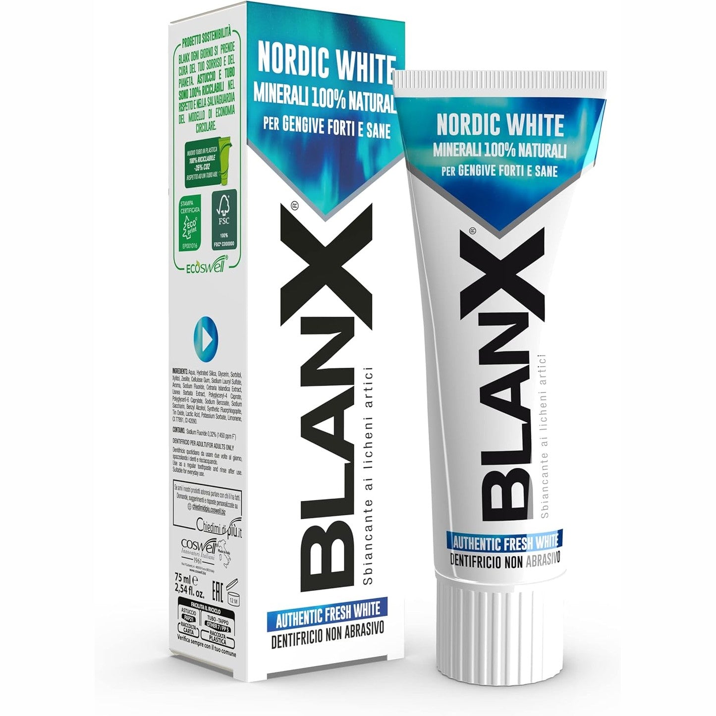 Blanx Nordic White Tp 75ml