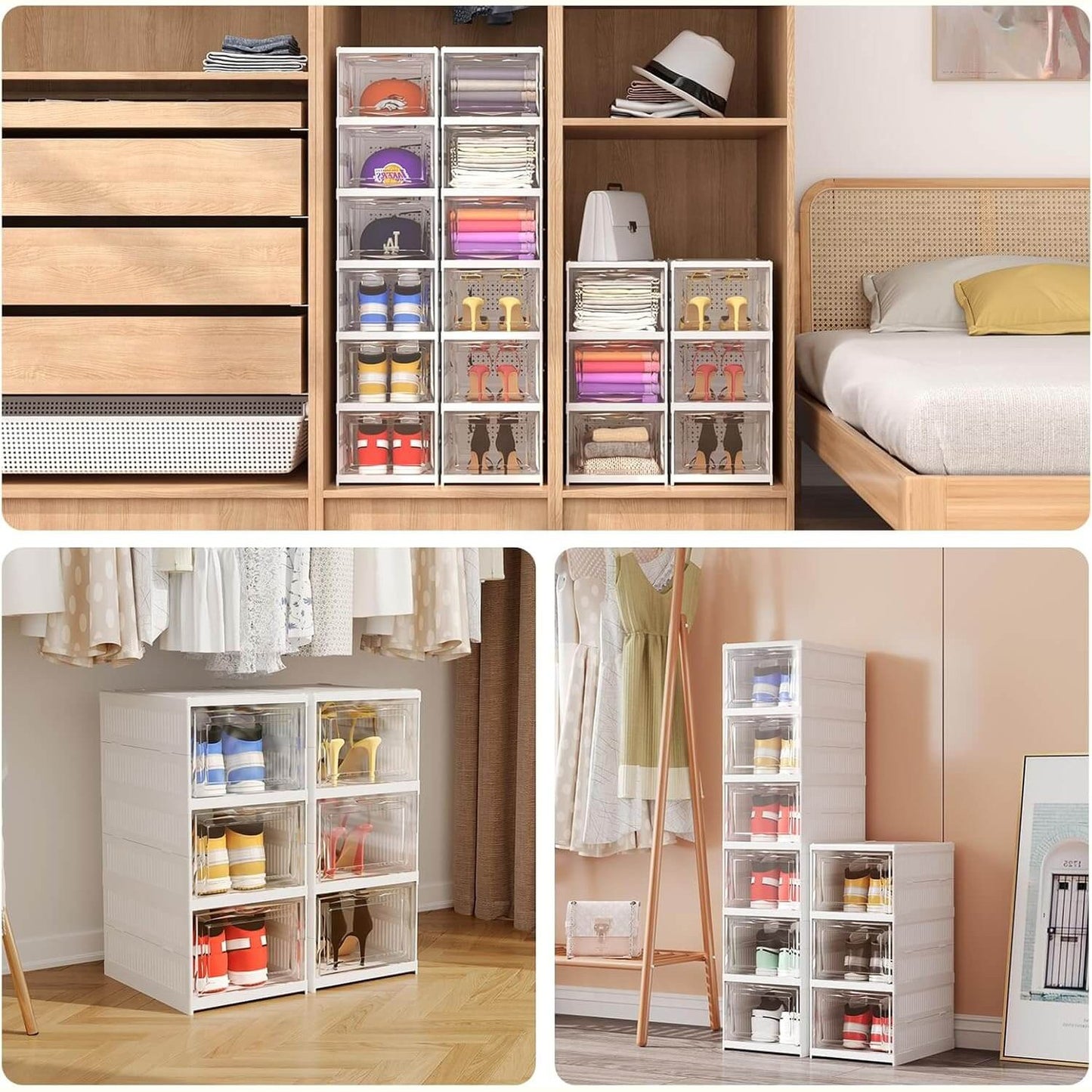 Shoe Storage Organizer | Box of 6 pieces X-Large