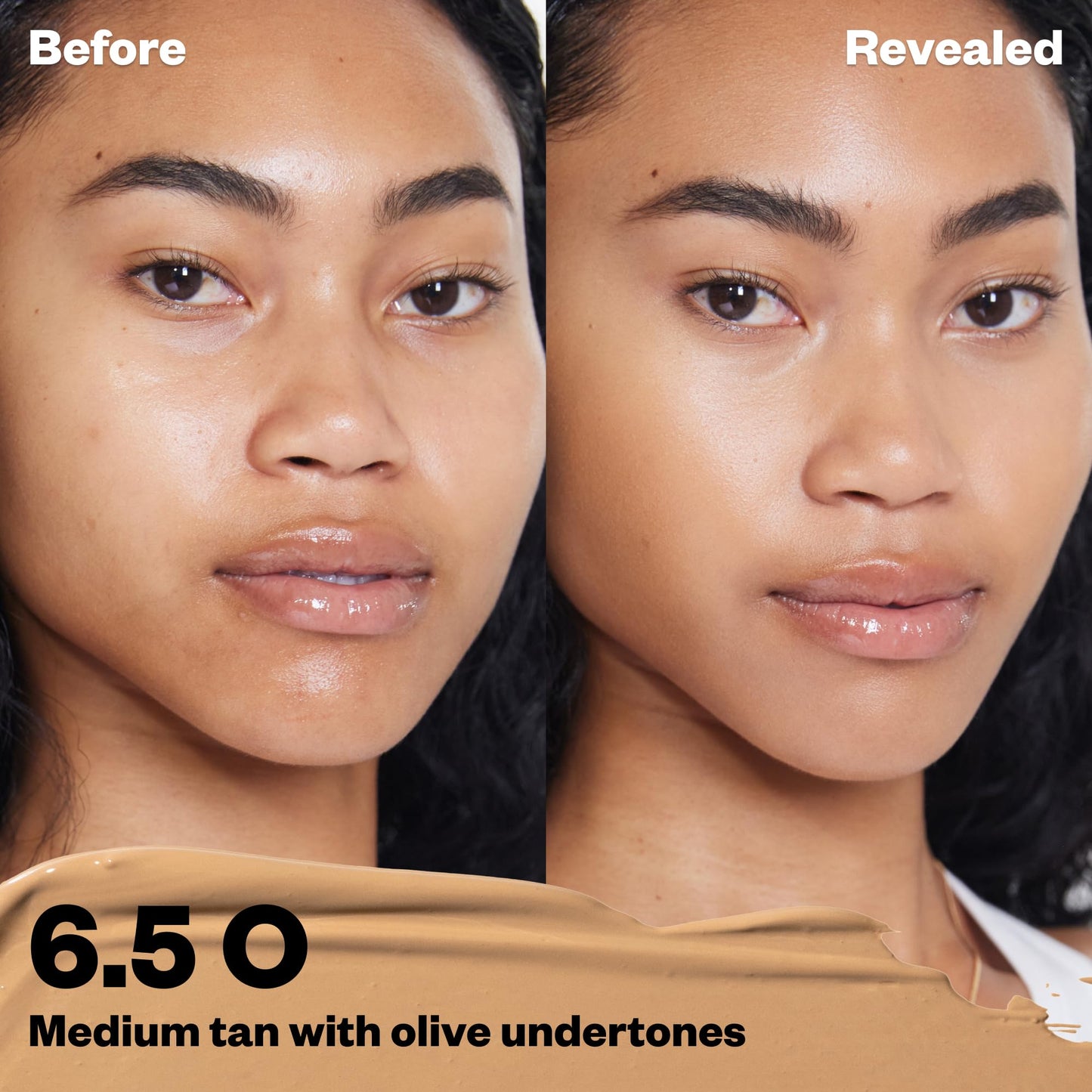 Kosas Revealer Concealer - Medium Coverage Makeup with Hyaluronic Acid, Conceals Dark Circles Under Eyes, Dark Spots and Blemishes + Brightens, Hydrates, Long-Lasting & Vegan, (Tone 6.5 O) - Medaid International