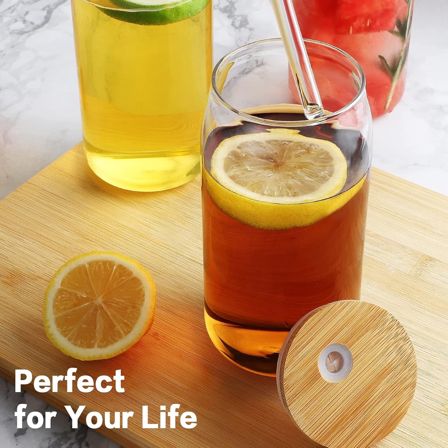 Bamboo Glass Cup