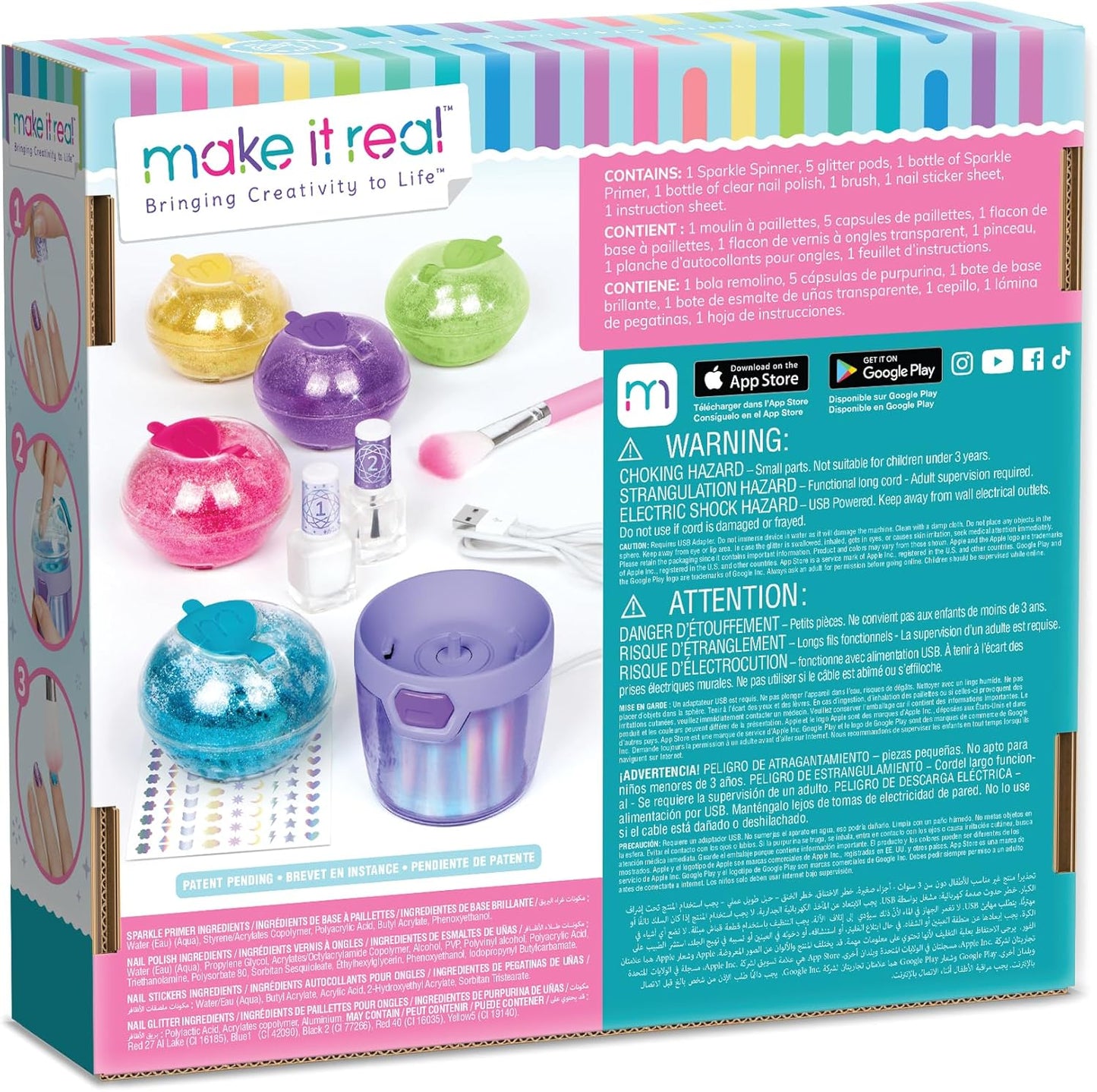Party Nails Glitter Nail Studio - Medaid International