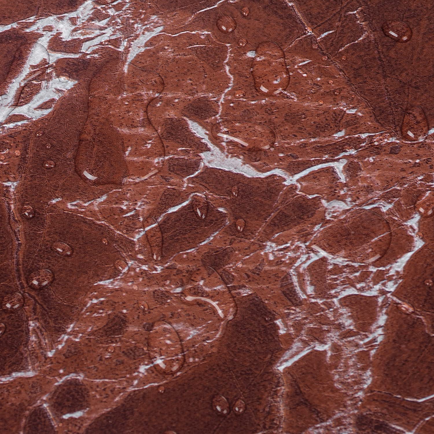 AbaBoorty 400"x15.8" Dark Cherry Red Marble Wallpaper for Countertops Waterproof Faux Granite Contact Paper Covers Counter Top Self Adhesive Vinyl Wall Paper for Decor Bathroom Counters Vanity Desk - Medaid International