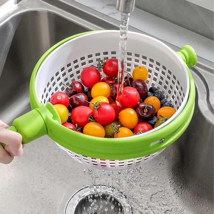 Rotatable Vegetable Washer