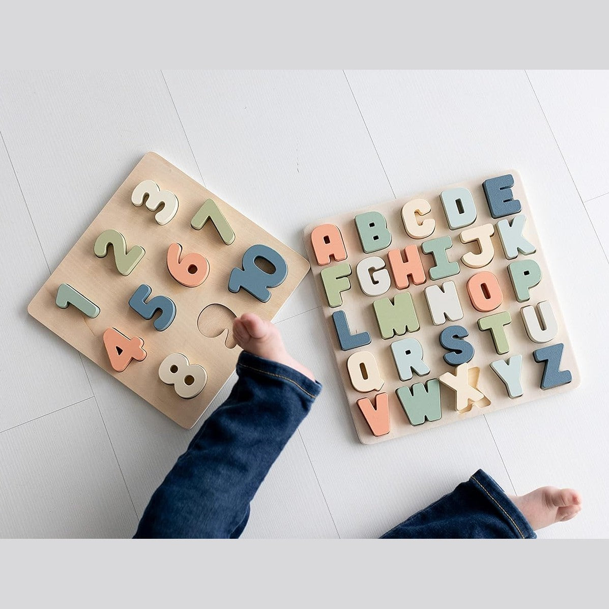 Pearhead - Wooden Puzzle Numbers