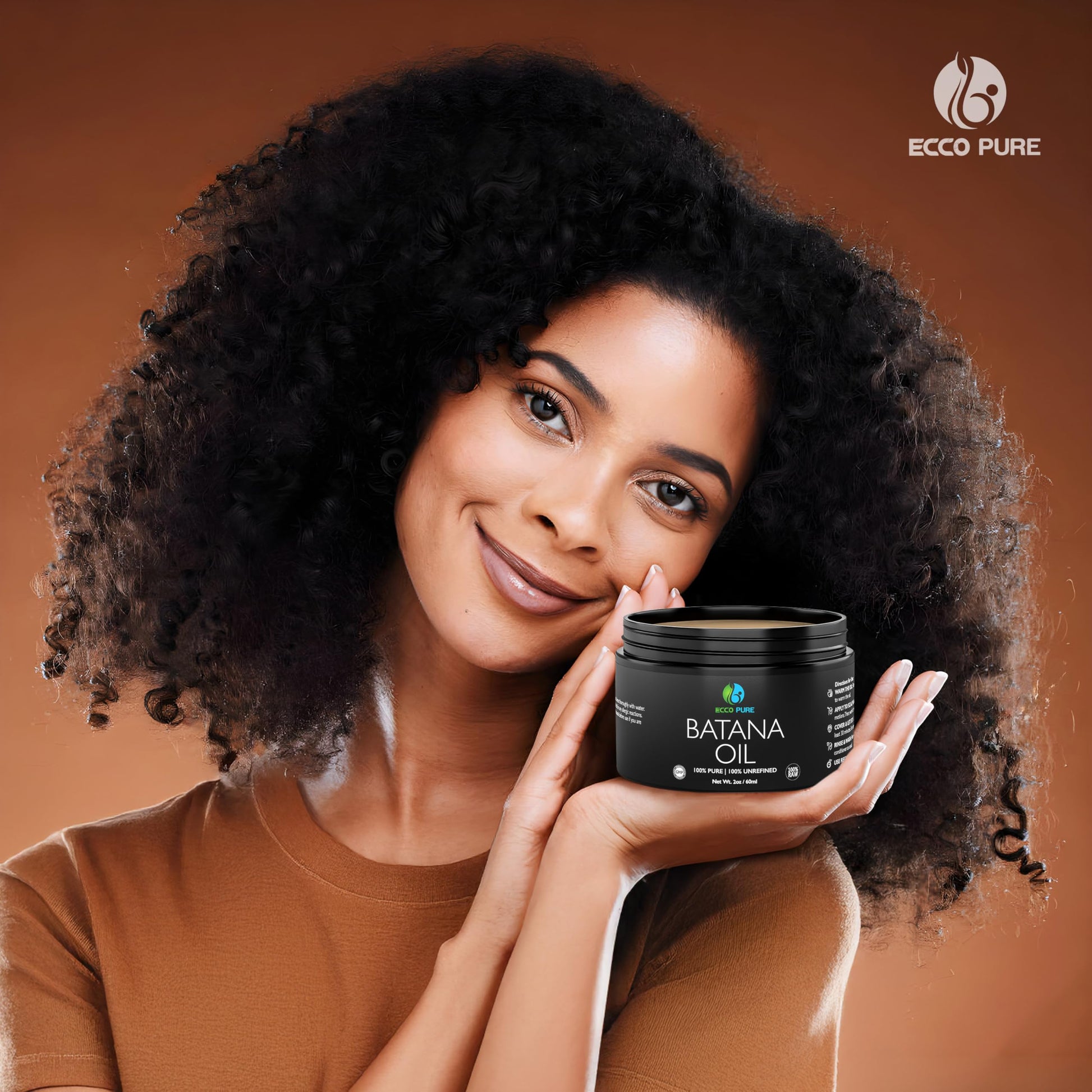 Premium Raw Batana Oil – Pure & Unrefined - Advanced Hair Regrowth & Scalp Therapy Device - Supports Fuller, Healthier Hair & Skin - For Men & Women, 2 OZ - Medaid International