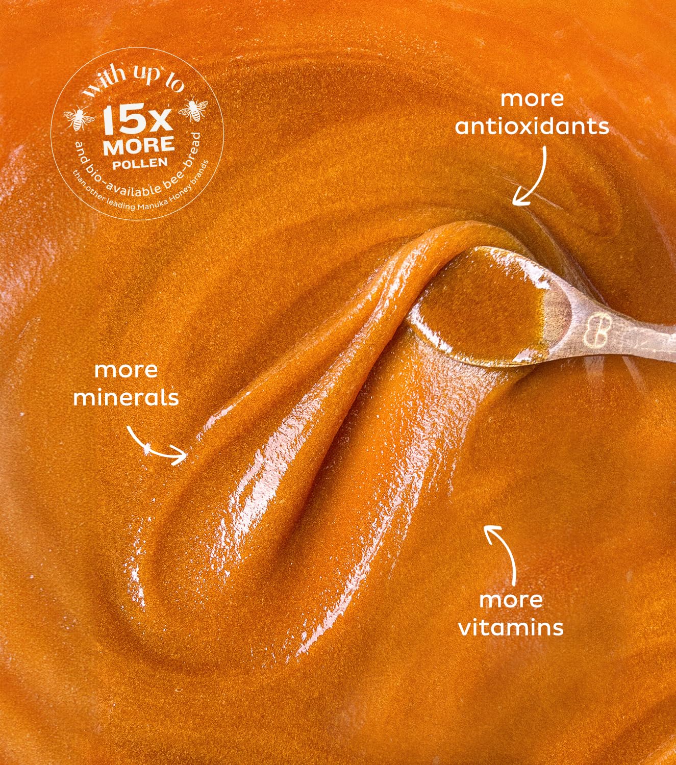 Steens Manuka Honey - MGO 830+ - Pure & Raw 100% Certified UMF 20+ Manuka Honey - Bottled and Sealed in New Zealand - 17.6 Ounce (Pack of 1) New Version - Medaid International
