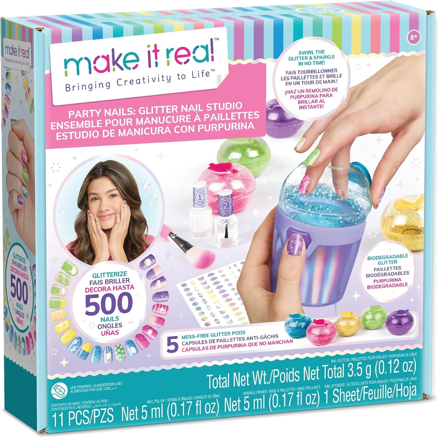 Party Nails Glitter Nail Studio - Medaid International