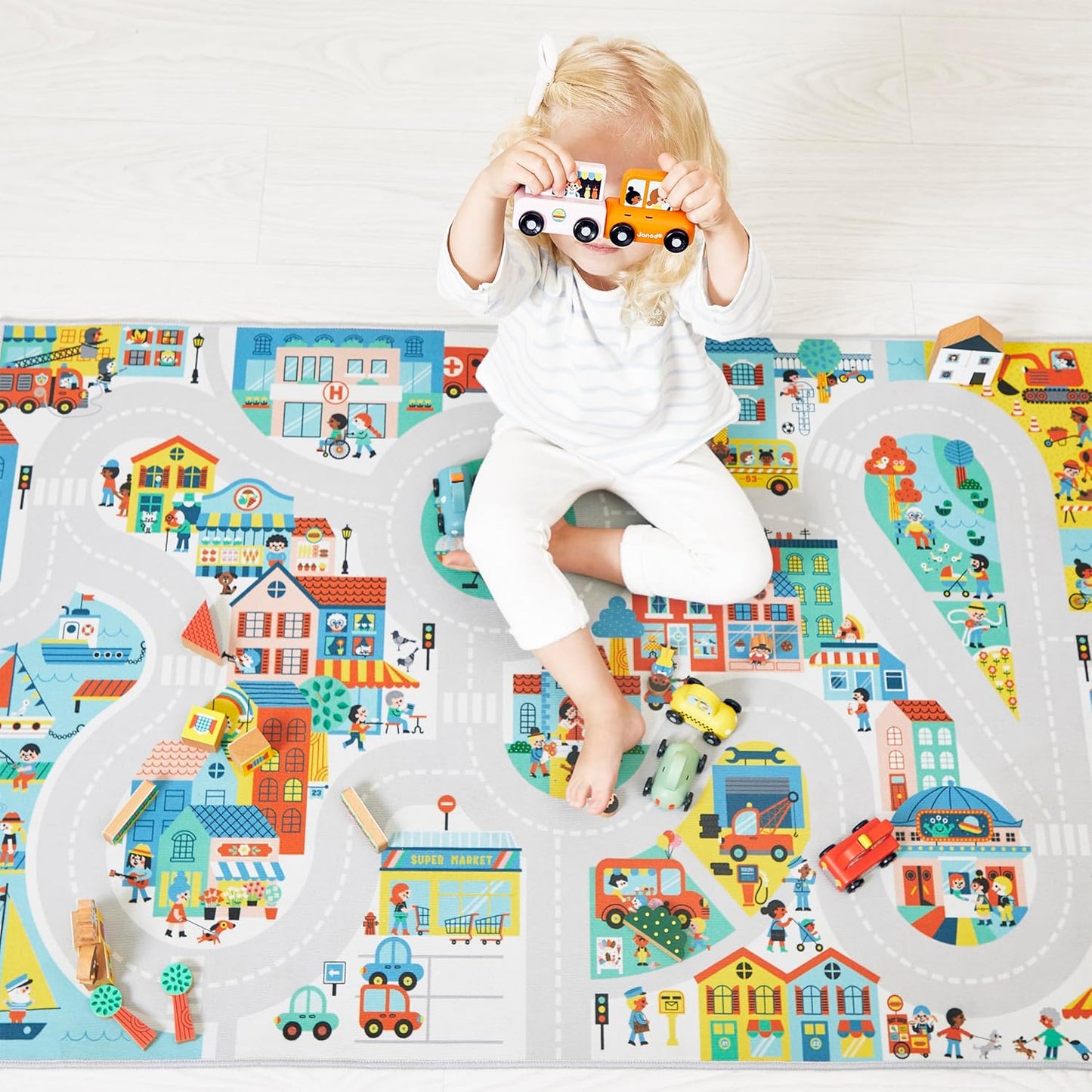 Janod - Cross Roads City Play - Mat