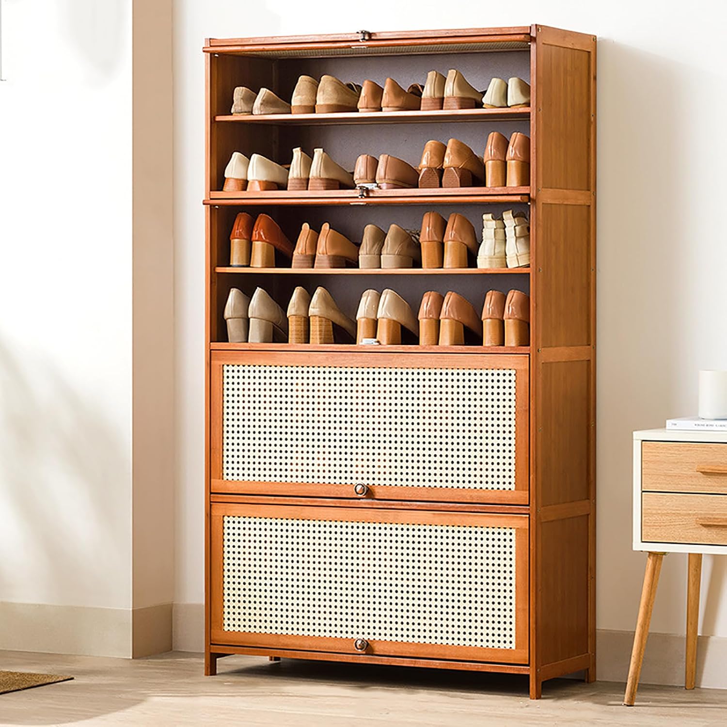 Bamboo Storage Cabinet