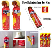 Fire Extinguisher Spray with Stand for Car and Home Use | Fire Stop Aluminium Spray
