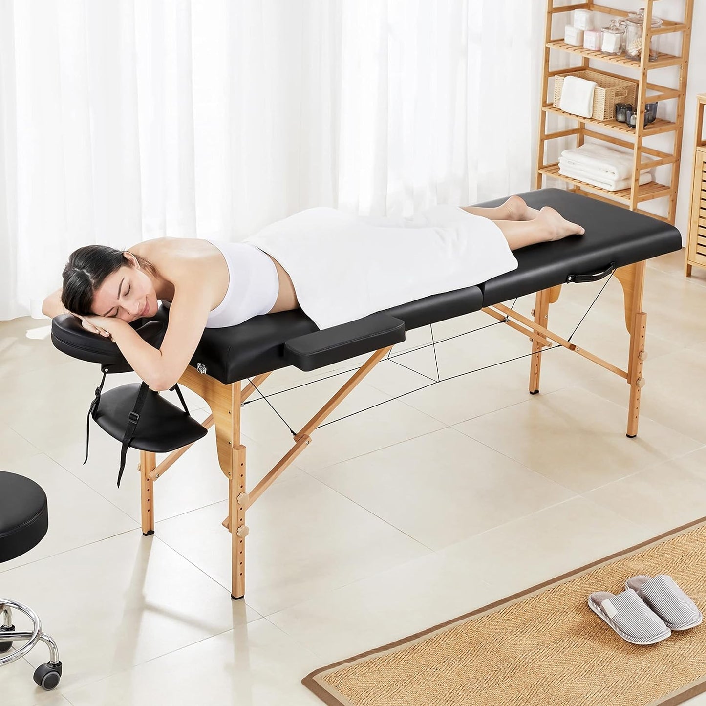 Yaheetech Portable Massage Table (z_mst003blk)