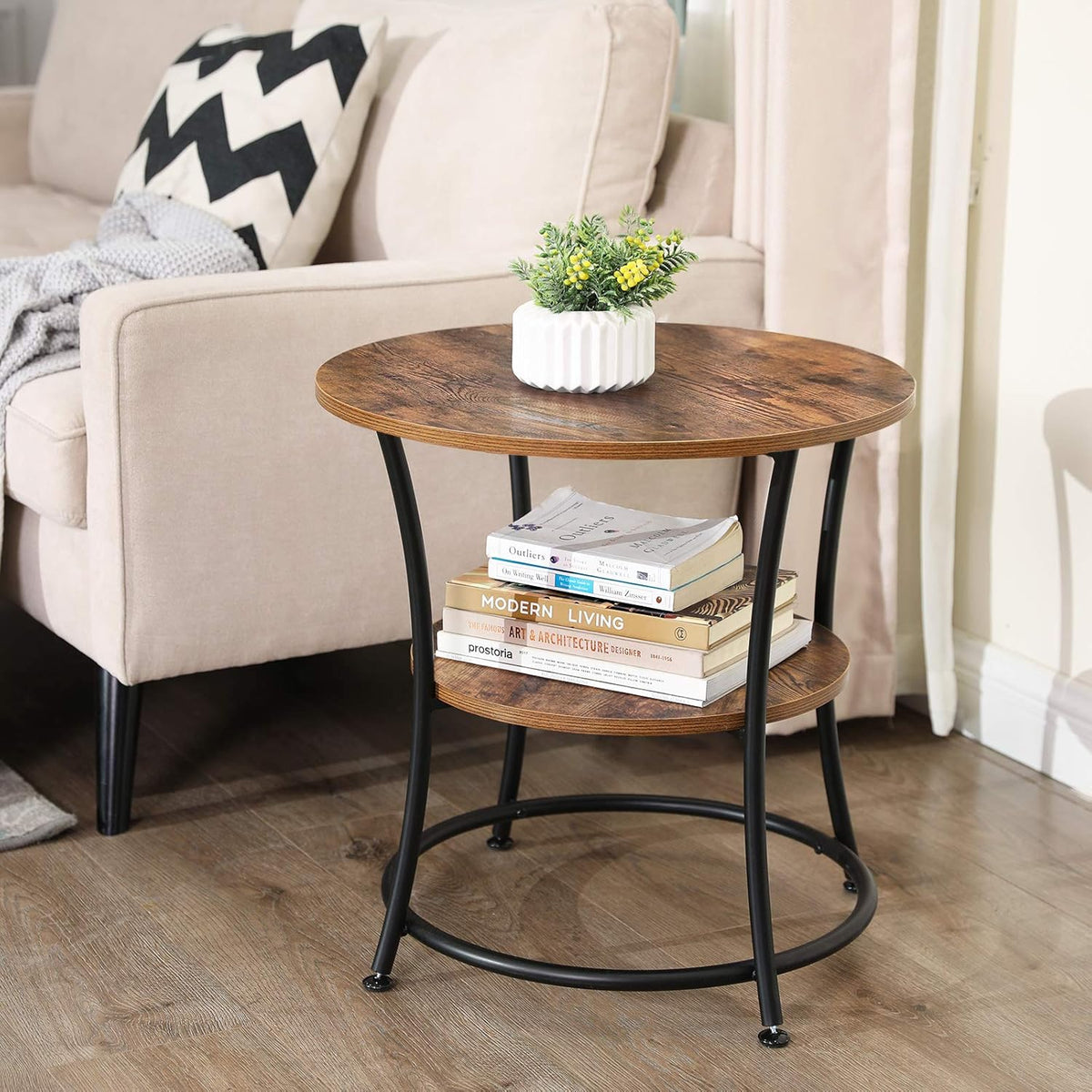 VASAGLE Side Table LET56BX