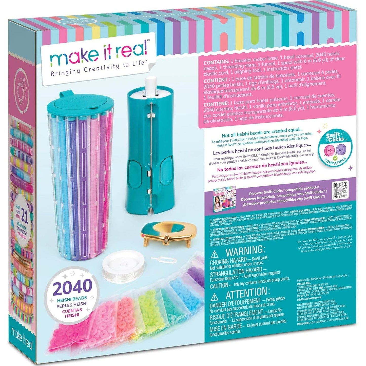 Swift CLICKS HEISHI Bracelet Maker - Medaid International